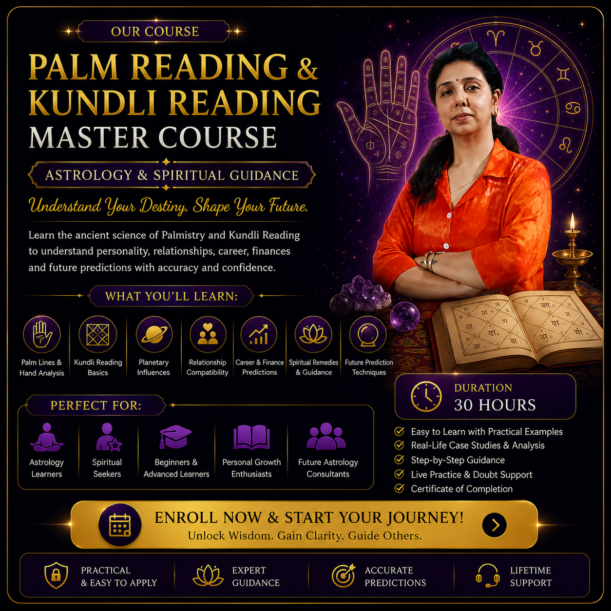 Palm Reading and Kundli Reading Course