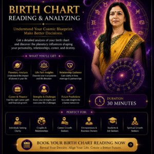 Birth Chart Reading & Analysis | Astrology Guidance by Smita Ma’am | Unlock the hidden patterns of your life✨