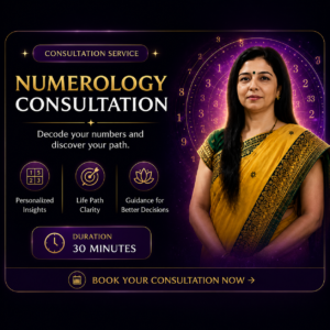 🔮 Professional Numerology Consultation by Smita Ma’am. Decode your numbers, discover your life path✨