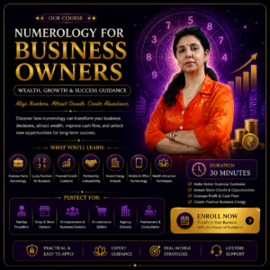 💼 Numerology for Business Owners | Wealth, Growth & Success Guidance